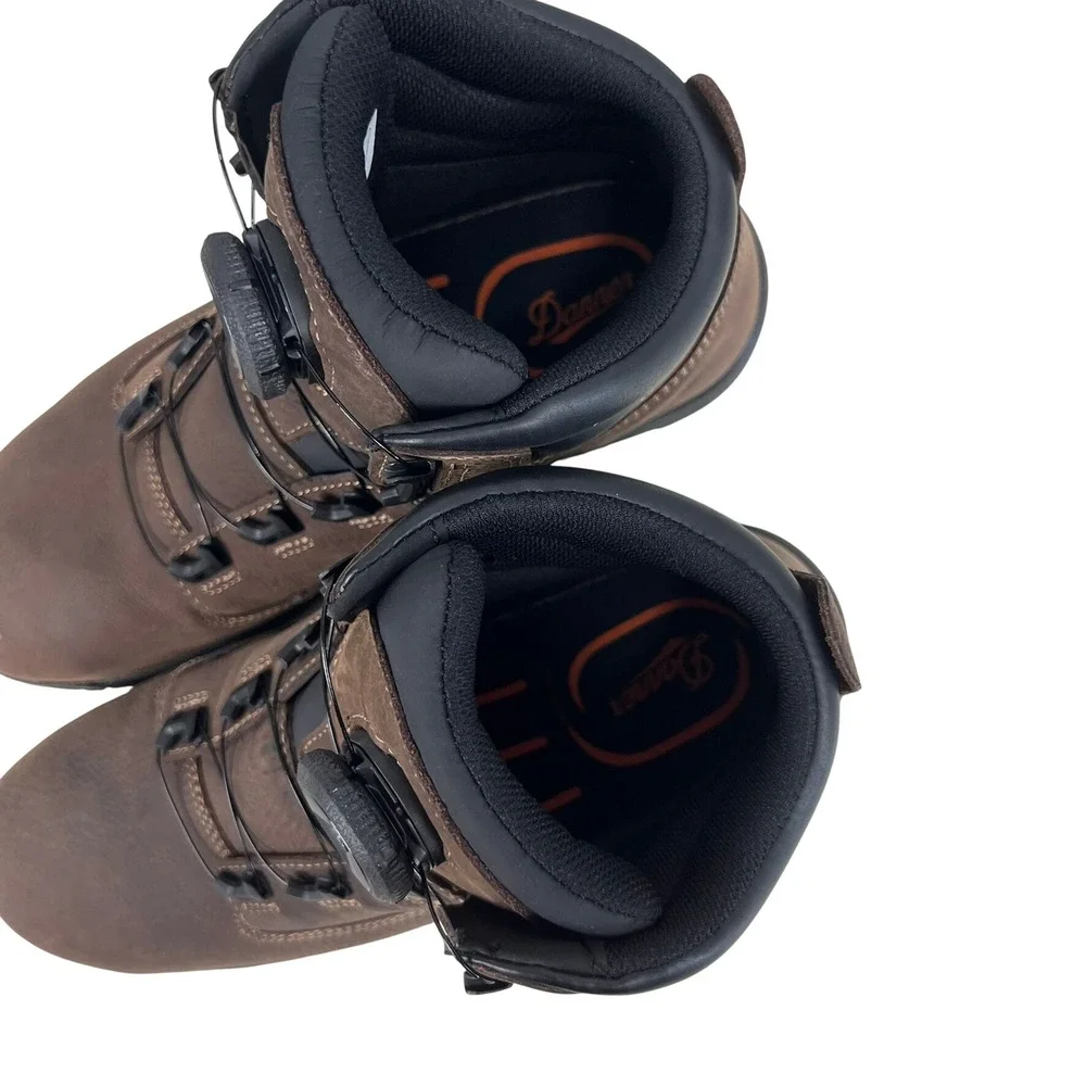Danner Caliper BOA 6 Brown AL Mens 10 EE Waterproof Work Boots 19420 Alum Toe